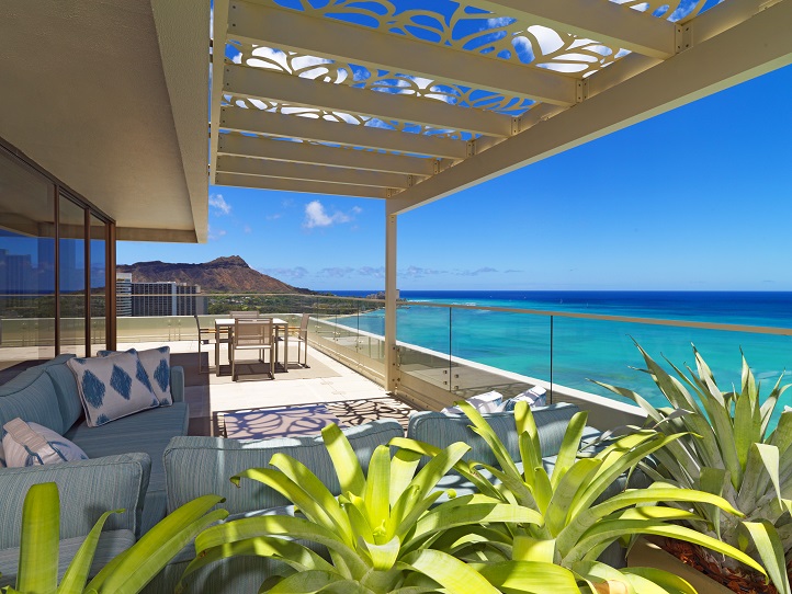 Penthouse Suite 2110-Diamond Head Lanai-M