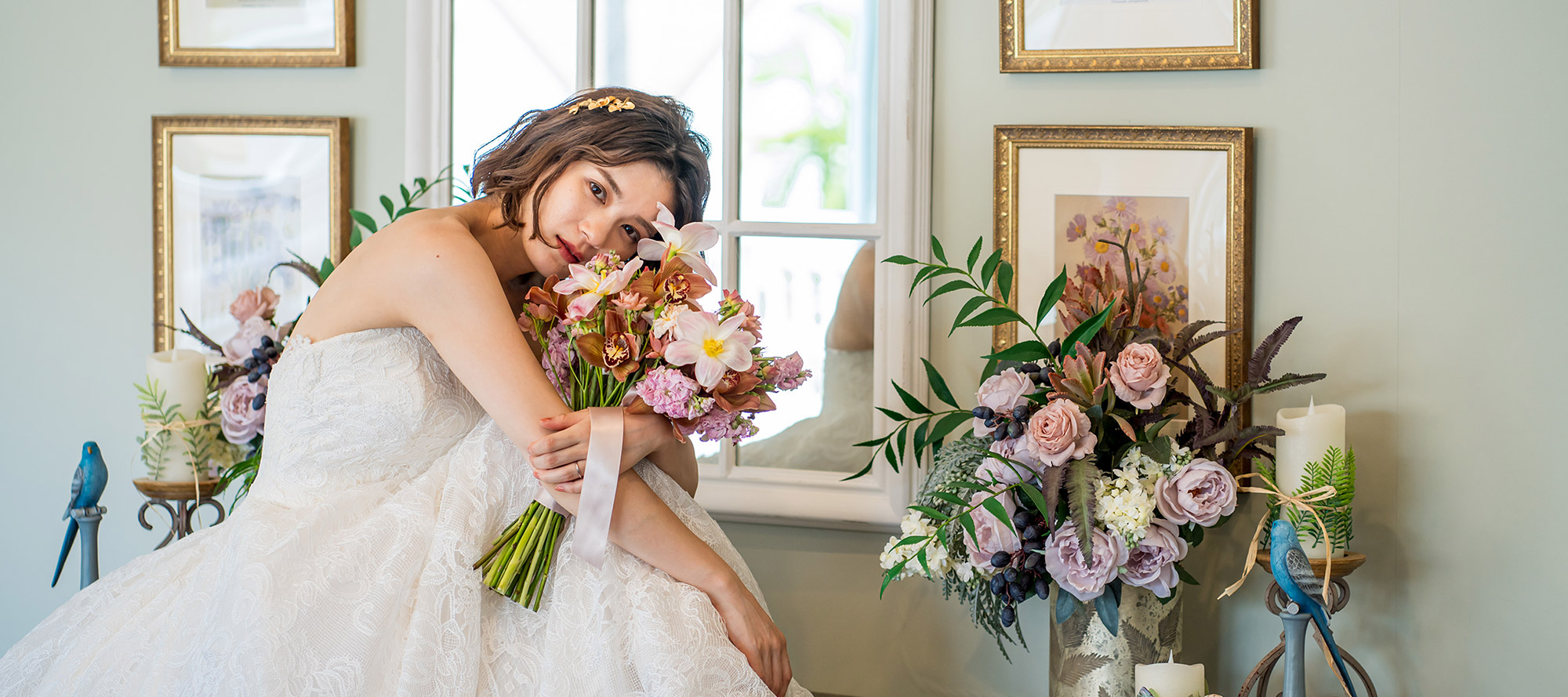 ブーケ＆フラワーアレンジ | リゾートウエディング専門で創業20年の